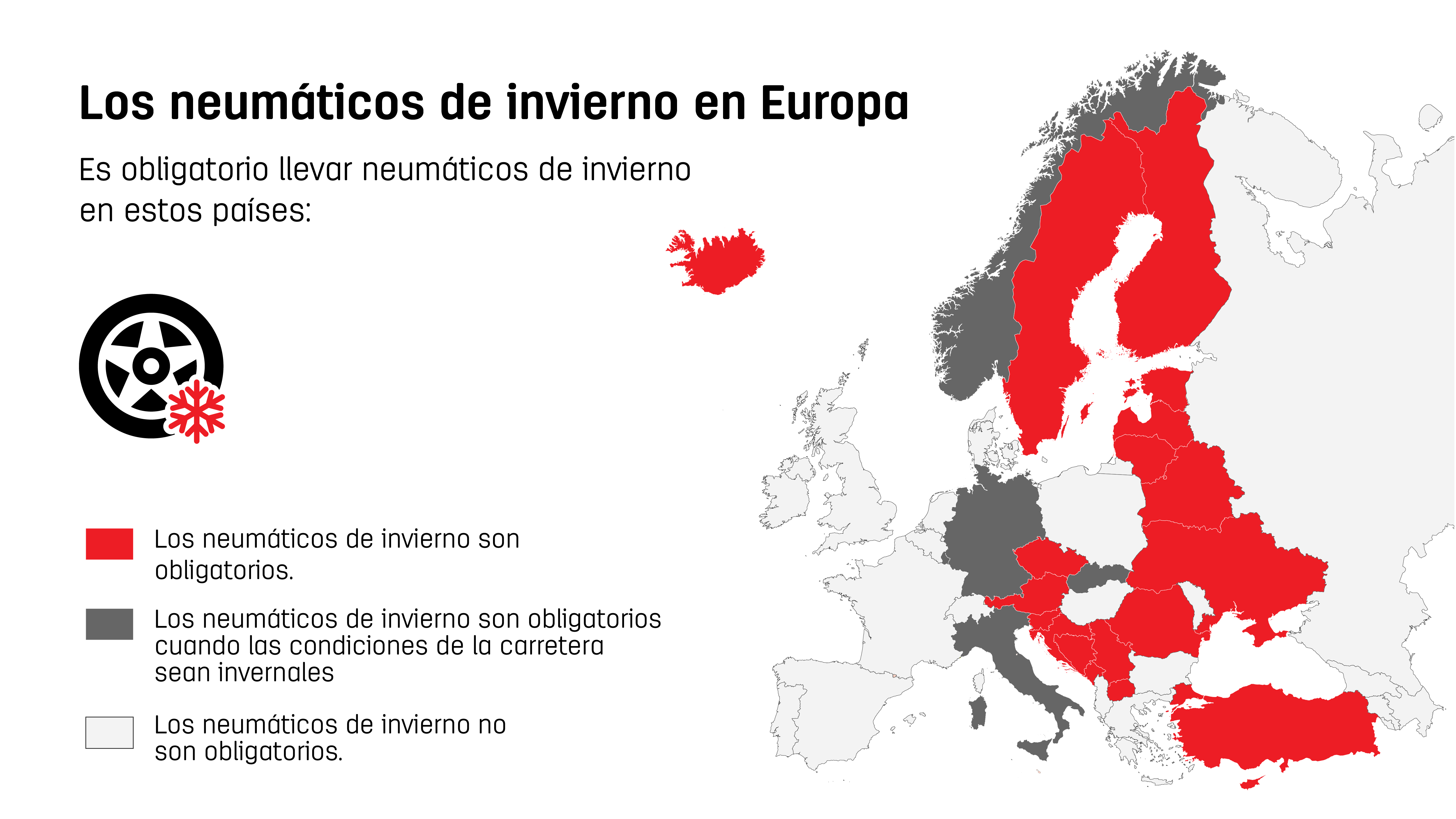 Leyes de invierno en Europa